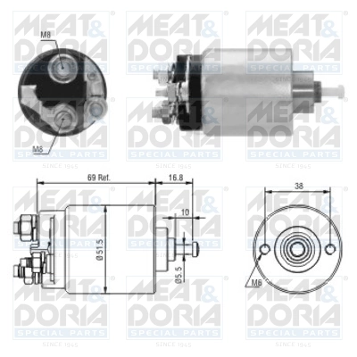 Solenoid Switch, starter